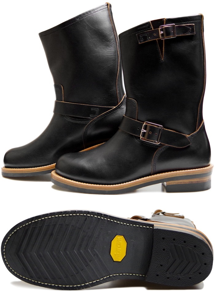 Locking Shoes by FootMonkey ���å��󥰥��塼�� �եåȥ�󥭡� ENGINEER BOOTS TS-008 �֥�å� ���󥸥˥��֡��� ��� ����֡��� �ܳ� ���󥸥˥�
