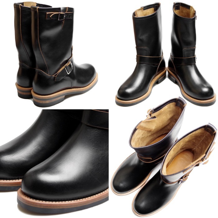Locking Shoes by FootMonkey ���å��󥰥��塼�� �եåȥ�󥭡� ENGINEER BOOTS TS-008 �֥�å� ���󥸥˥��֡��� ��� ����֡��� �ܳ� ���󥸥˥�