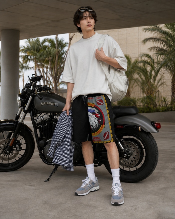 ���ѥ������󥰥����å� SPICE THINGS UP STUP-1 SUMMER SHORTS 90'S HARLEY-DAVIDSON �ϡ��졼���ӥåɥ��� ������ơ����Х���� �Х���ʥ��硼�� ��� ���硼�ȥѥ�� ���硼�� �ϡ��եѥ�� ���硼�ĥѥ�� û�ѥ� Ⱦ���ܥ� ���ᥫ��