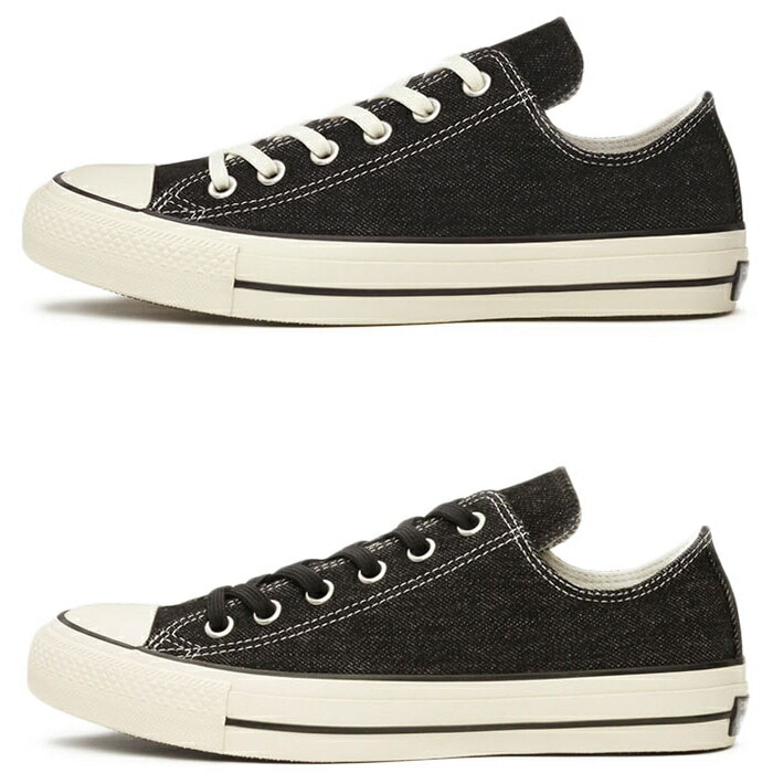 ����С��� �����륹���� �������å� 100��ǯ CONVERSE ALL STAR 100 OKAYAMA DENIM OX �֥�å� �����ǥ˥� ���ˡ����� ��� �ǥ˥� ������