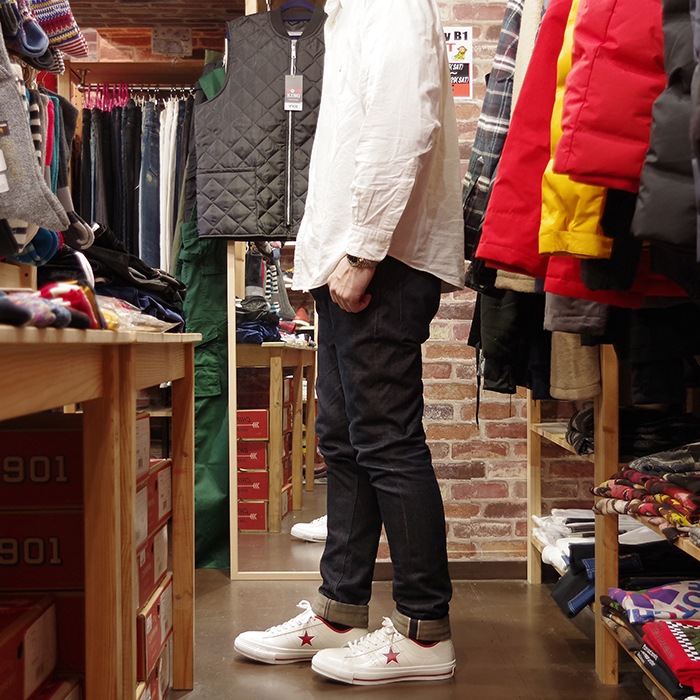 ����С��� ��󥹥��� �쥶�� CONVERSE ONE STAR J OX �ۥ磻��/��å� �ۥ磻��/�֥�å� �֥�å�/�ۥ磻�� ���ˡ����� ��� ��ǥ����� �������å�