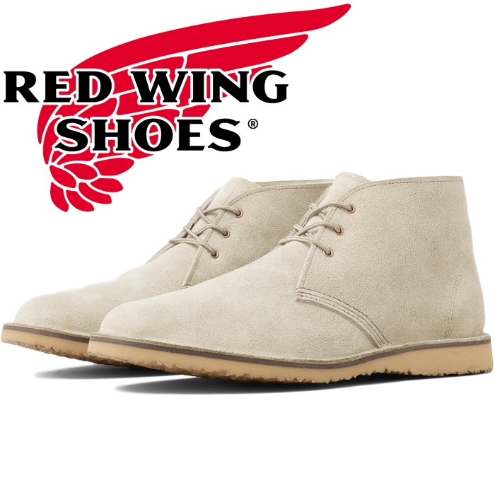��åɥ����� ��������������� ������ RED WING 3309 WEEKENDER CHUKKA WHITE SAND MOHAVE �ۥ磻�ȥ���� ��ϥ��� ����å��֡��� �ǥ����ȥ֡��� �֡��� ��� �ܳ� ����֡��� ��󥺥֡��� �����ȥɥ� ������ ���ᥫ�� ����ꥫ�� 