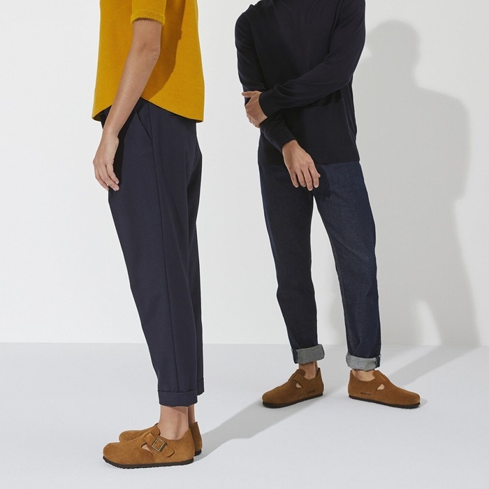 �ӥ륱�󥷥�ȥå� ����ɥ� BIRKENSTOCK LONDON 1023519 �ߥ� �������� �쥮��顼 �����å�������� ��� ��ǥ����� ������� �����å� ����åݥ� �����ȥɥ� �롼�ॷ�塼�� �ݥ�ȥ����� ������