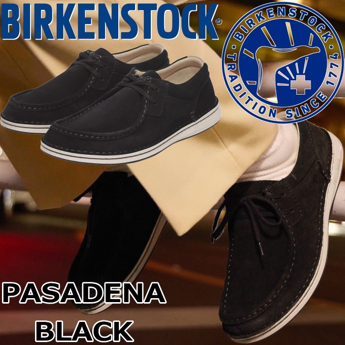 �ӥ륱�󥷥�ȥå� �ѥ��ǥ� BIRKENSTOCK PASADENA 1029658 �֥�å� �쥮��顼 ���ˡ����� ��󥺥������ ��� ������� ��ǥ����� ����åݥ� �����ȥɥ� �롼�ॷ�塼�� �ݥ�ȥ����� ������