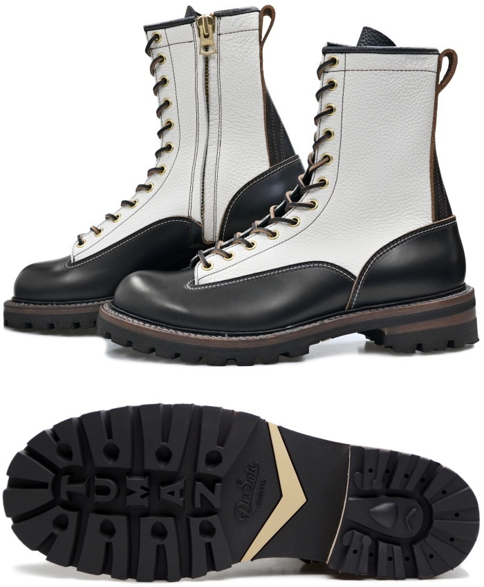 ���åԥ� SPPN BOOTS SP-08L �֥�å�/�����ܥ꡼ 8-INCH LACE TO TOE BOOTS 8����� �졼���ȥ��ȥ��֡��� ��� ����֡��� �ܳ� ��� �饤��ޥ�֡��� ��󥺥֡��� �졼�����åץ֡��� �����ȥɥ� ������ ������
