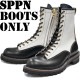 ���åԥ� SPPN BOOTS SP-08L �֥�å�/�����ܥ꡼ 8-INCH LACE TO TOE BOOTS 8����� �졼���ȥ��ȥ��֡��� ��� ����֡��� �ܳ� ��� �饤��ޥ�֡��� ��󥺥֡��� �졼�����åץ֡��� �����ȥɥ� ������ ������
