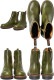 ROLLING DUB TRIO CASPER HORSEHIDE GREEN ������󥰥��֥ȥꥪ ���㥹�ѡ� �ۡ����ϥ��ɥ��꡼�� �ۡ����쥶�� �ϳ� ��� �����ɥ��åץ֡��� ����֡��� ��� �֡��� �쥶�� �ܳ� ������쥹 �����ɥ��å� ������ �����ȥɥ� ������