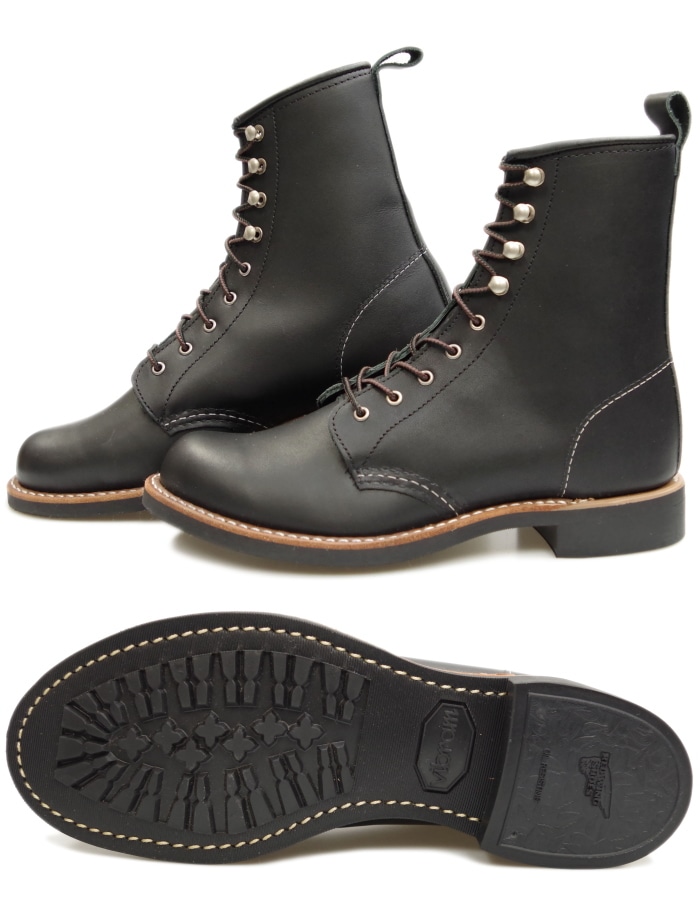 上質で快適 レッドウイング レディース Boundary Black Silversmith シューズ ブーツ レインブーツ レディース靴 07 Blackb