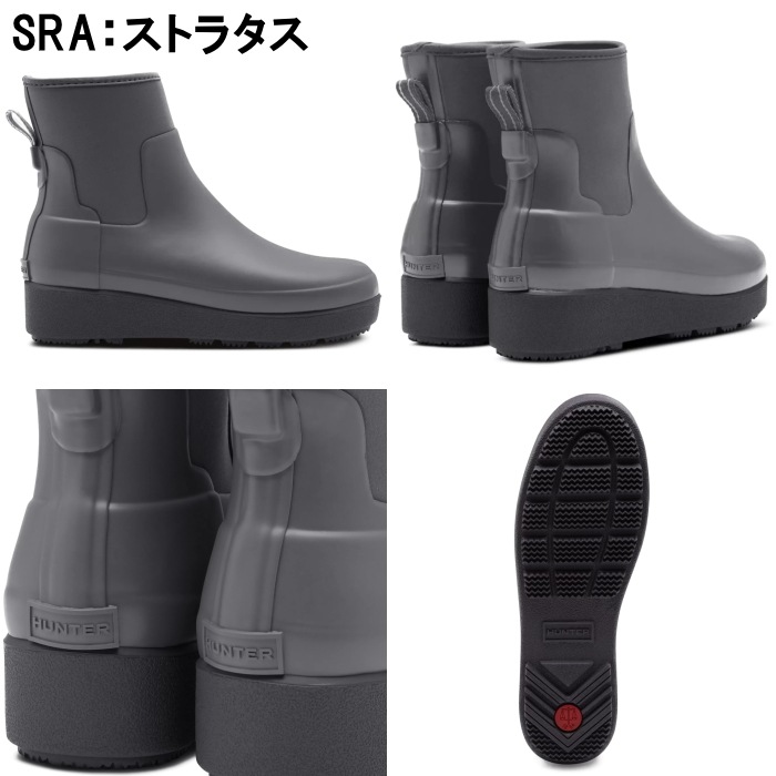 �ϥ󥿡� �쥤��֡��� ���硼�� ��ǥ����� WFS2046NRE HUNTER ���������� Womens Refined Neoprene Creeper Chelsea Boots ��ե������ ���꡼�ѡ� �ͥ� 