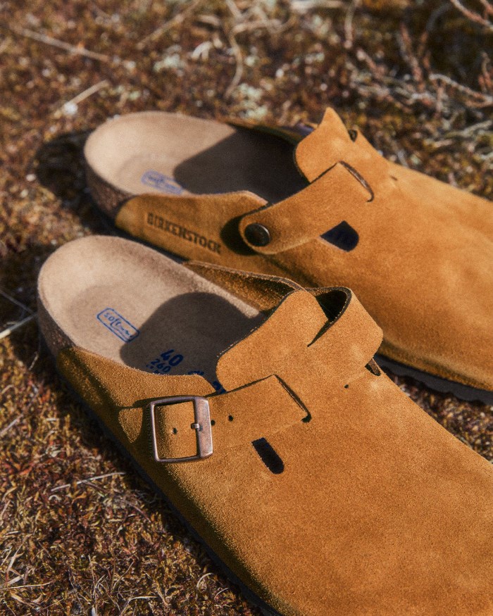 �ӥ륱�󥷥�ȥå� �ܥ��ȥ� BIRKENSTOCK BOSTON 1027110 �ߥ� �������� �쥮��顼 �����å�������� ��� ������� �����å� ��ǥ����� ����åݥ� �����ȥɥ� ������ �롼�ॷ�塼�� �ɥ����� ���� ������