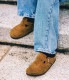 �ӥ륱�󥷥�ȥå� �ܥ��ȥ� BIRKENSTOCK BOSTON 1027110 �ߥ� �������� �쥮��顼 �����å�������� ��� ������� �����å� ��ǥ����� ����åݥ� �����ȥɥ� ������ �롼�ॷ�塼�� �ɥ����� ���� ������