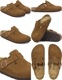 �ӥ륱�󥷥�ȥå� �ܥ��ȥ� BIRKENSTOCK BOSTON 1027110 �ߥ� �������� �쥮��顼 �����å�������� ��� ������� �����å� ��ǥ����� ����åݥ� �����ȥɥ� ������ �롼�ॷ�塼�� �ɥ����� ���� ������