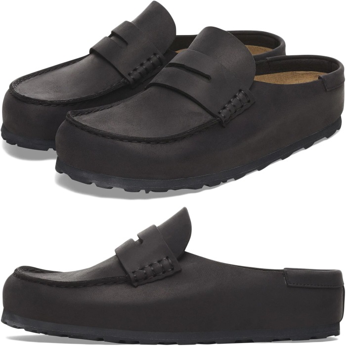 �ӥ륱�󥷥�ȥå� �͡��ץ륺 ��å� BIRKENSTOCK NAPLES WRAPPED 1029711 �֥�å� �쥮��顼 �����ե��� ����������ե��� �ڥˡ������ե��� ��󥺥������ ��� ������� ��ǥ����� �����ȥɥ� �롼�ॷ�塼�� �ɥ����� ������