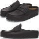 �ӥ륱�󥷥�ȥå� �͡��ץ륺 ��å� BIRKENSTOCK NAPLES WRAPPED 1029711 �֥�å� �쥮��顼 �����ե��� ����������ե��� �ڥˡ������ե��� ��󥺥������ ��� ������� ��ǥ����� �����ȥɥ� �롼�ॷ�塼�� �ɥ����� ������