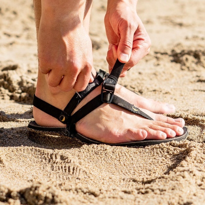 ��ʥ������ ���� LUNA SANDALS RETRO OSO FLACO BLACK ���ݡ��ĥ������ ��� �ȥ󥰥������ ���˥󥰥������ ������� �٥ȥʥ���