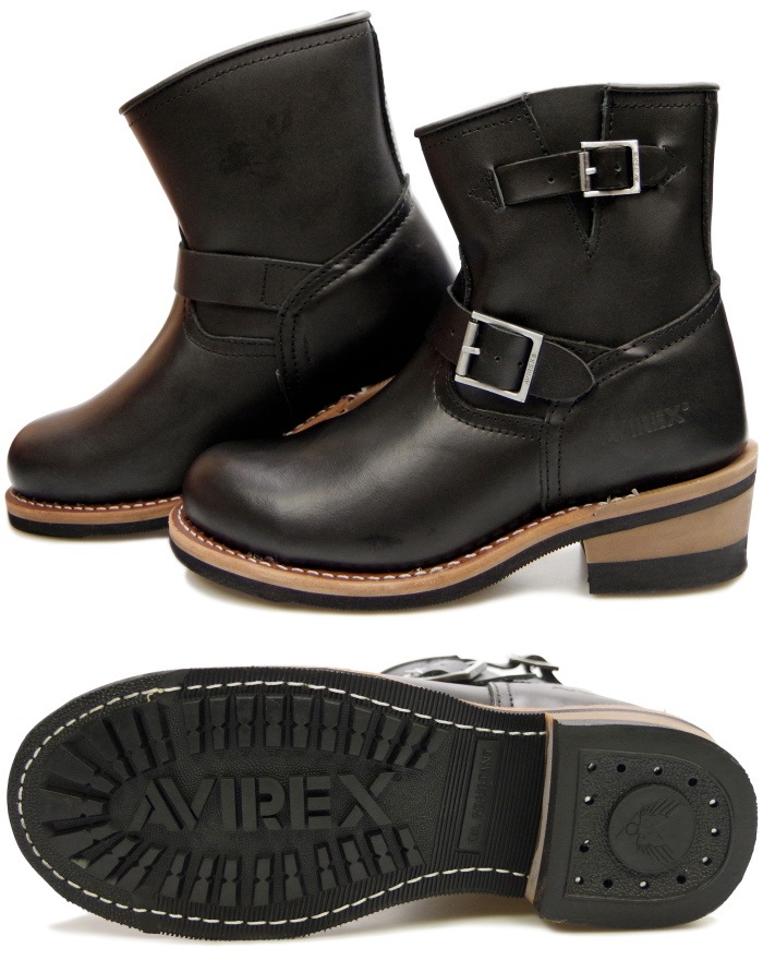 AVIREX HORNET AV2225 ���ӥ�å��� �֡��� �ۡ��ͥå� BLACK ��� ��ǥ����� ���硼�ȥ��󥸥˥��֡��� �Х������֡��� �ߥ꥿�꡼�֡��� �׷�