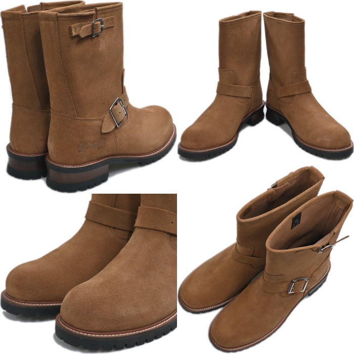 Schott ENGINEER BOOTS ����å� ���󥸥˥��֡��� S28001 �١����� ����֡��� ��� �ܳ� ���󥸥˥� �֡��� �쥶�� ��󥺥֡��� �Х������֡��� �ߥ꥿�꡼�֡��� �쥶���֡��� �Х����� ���ᥫ�� �����ȥɥ� ������