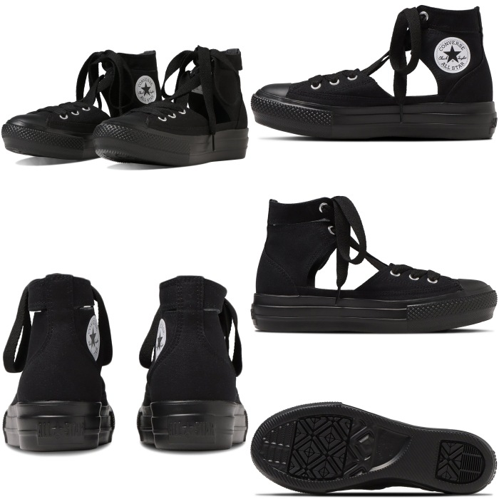 ��SALE��20��OFF�� ����С��� �����륹���� �饤�� �ϥ����å� CONVERSE ALL STAR LIGHT PLTS GHILLIE HI �֥�å���Υ������� ���꡼���塼�� ���쥹�ˡ����� ���ˡ����� ��ǥ����� ���� �����奢�� ���� ������ ����̵�� 2023ǯ�ղƿ���