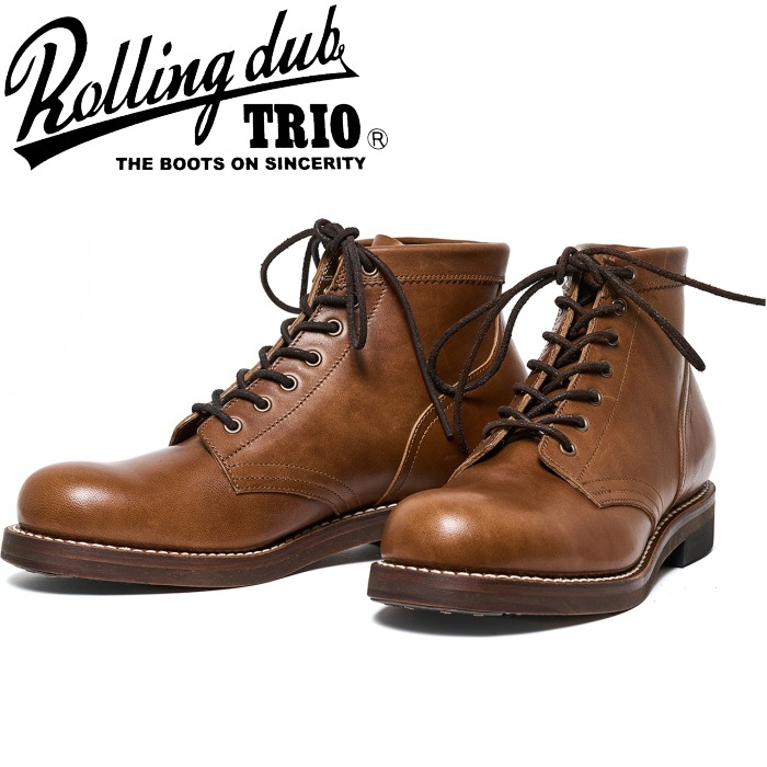 �����ͽ��� ROLLING DUB TRIO COUPEN 7 HORSEHIDE BROWN ������󥰥��֥ȥꥪ ���åڥ� �ۡ����ϥ��ɥ֥饦�� ���ڥ� �ۡ����쥶�� �ϳ� ��� ����֡��� ��� �֡��� �쥶�� �ϥ����å� �졼�����åץ֡��� ������ �����ȥɥ� ������ ������桼��