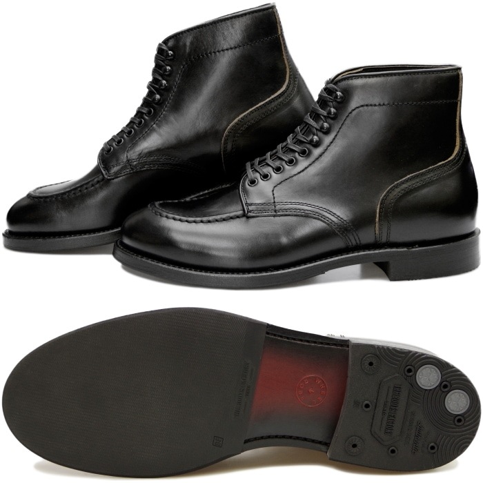 WHEEL ROBE HEAVY STITCHING MOC BOOTS ������������� 20078 �֥�å� U���åץ��塼�� �ӥ��ͥ����塼�� ��� �ܳ� ��å��ȥ��֡��� �����२������ �쥶�� �����奢�� �׷� �̶� �� ������