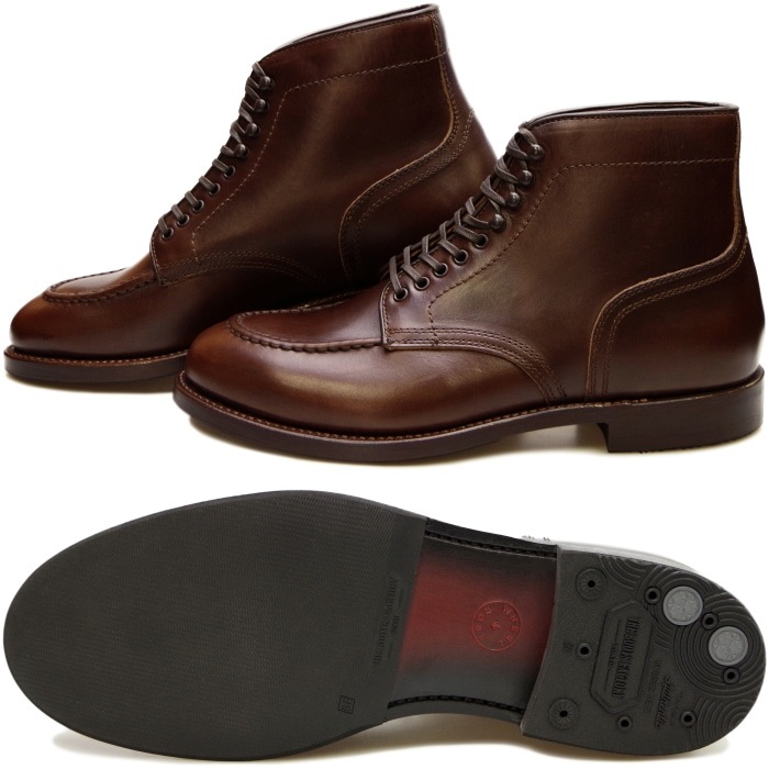 WHEEL ROBE HEAVY STITCHING MOC BOOTS ������������� 20078 �֥饦�� U���åץ��塼�� �ӥ��ͥ����塼�� ��� �ܳ� ��å��ȥ��֡��� �����२������ �쥶�� �����奢�� �׷� �̶� �� ������