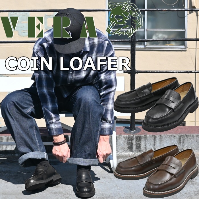 VERA MOUNTAINS 141 COIN LOAFER ������ޥ���ƥ� ����������ե��� �ӥ��ͥ����塼�� ��� �ܳ� �쥶�� �ڥˡ������ե��� ��󥺥��塼�� ����åݥ� ����ɥ쥹 �̶� ���ᥫ�� �����ꥢ��