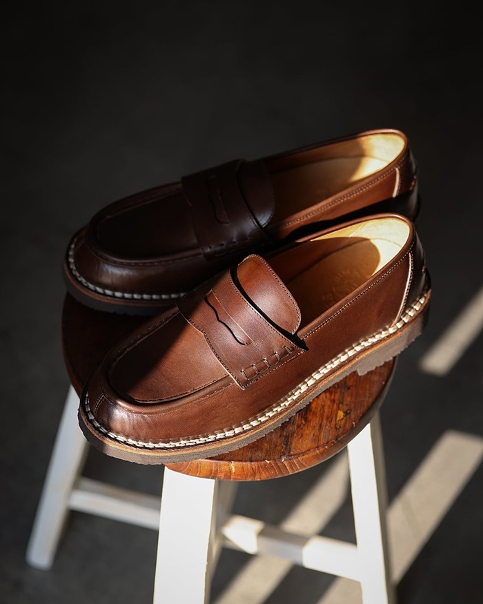 VERA MOUNTAINS 141 COIN LOAFER ������ޥ���ƥ� ����������ե��� �ӥ��ͥ����塼�� ��� �ܳ� �쥶�� �ڥˡ������ե��� ��󥺥��塼�� ����åݥ� ����ɥ쥹 �̶� ���ᥫ�� �����ꥢ��