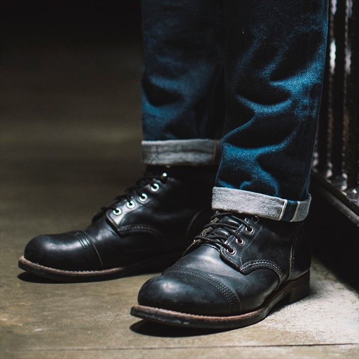 ��åɥ����� ���������󥸥㡼 ������ RED WING 8084 IRON RANGER IRON RANGE Black "Harness" �֥�å� �ϡ��ͥ� ���������� �֡��� ��� �ܳ� ����֡��� �졼�����åץ֡��� �졼�����å� �����ȥɥ� ������ ���� ����ꥫ��