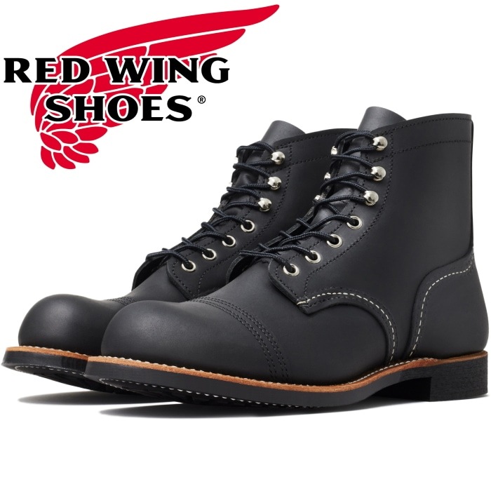 ��åɥ����� ���������󥸥㡼 ������ RED WING 8084 IRON RANGER IRON RANGE Black "Harness" �֥�å� �ϡ��ͥ� ���������� �֡��� ��� �ܳ� ����֡��� �졼�����åץ֡��� �졼�����å� �����ȥɥ� ������ ���� ����ꥫ��
