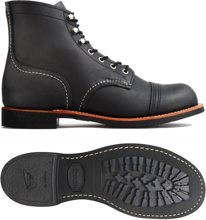 ��åɥ����� ���������󥸥㡼 ������ RED WING 8084 IRON RANGER IRON RANGE Black "Harness" �֥�å� �ϡ��ͥ� ���������� �֡��� ��� �ܳ� ����֡��� �졼�����åץ֡��� �졼�����å� �����ȥɥ� ������ ���� ����ꥫ��
