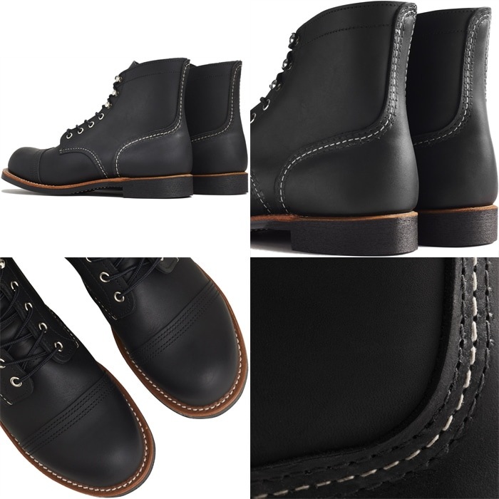 ��åɥ����� ���������󥸥㡼 ������ RED WING 8084 IRON RANGER IRON RANGE Black "Harness" �֥�å� �ϡ��ͥ� ���������� �֡��� ��� �ܳ� ����֡��� �졼�����åץ֡��� �졼�����å� �����ȥɥ� ������ ���� ����ꥫ��