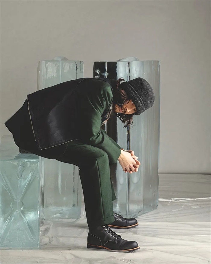 ��åɥ����� ���������󥸥㡼 ������ RED WING 8084 IRON RANGER IRON RANGE Black "Harness" �֥�å� �ϡ��ͥ� ���������� �֡��� ��� �ܳ� ����֡��� �졼�����åץ֡��� �졼�����å� �����ȥɥ� ������ ���� ����ꥫ��