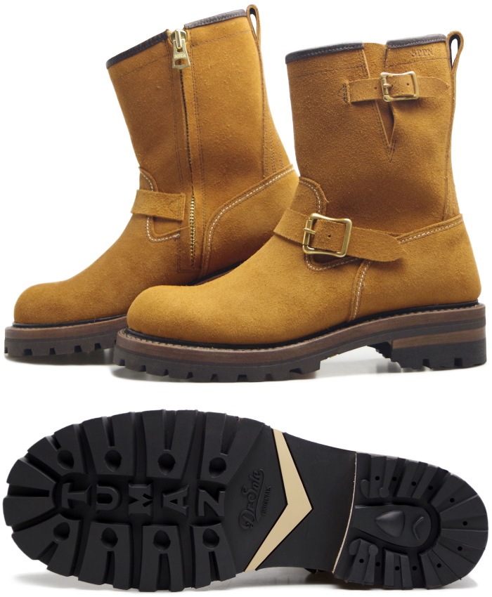 SPPN BOOTS ���åԥ� SP-09E ���Х��������� 9-INCH ENGINEER BOOTS 9����� ���󥸥˥��֡��� ����֡��� �ܳ� ��� ���󥸥˥� �֡��� �쥶�� �Х������֡��� �����ȥɥ� ������ ������