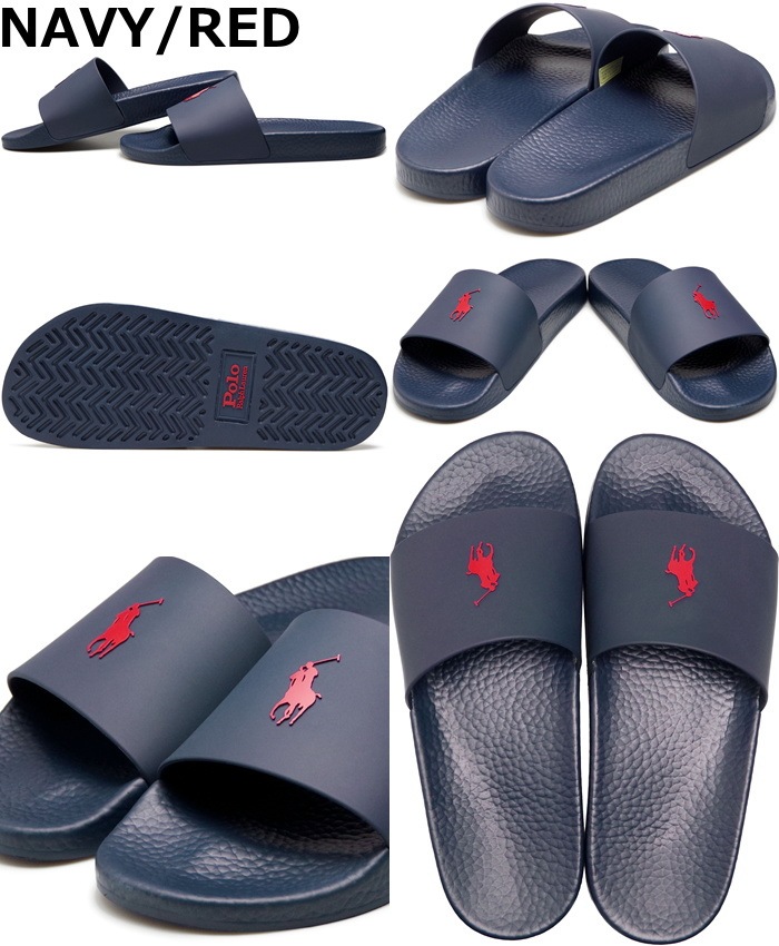 ��SALE��30��OFF�� �ݥ� ���ե������ ������� POLO RALPH LAUREN POLO SLIDE �ݥ����饤�� ��� �ӡ���������� ����������� ���ݡ��ĥ������ �����ȥɥ� �� �� �� ������ �ס��� ι�� �ץ쥼��� ���ե� ����̵�� 12���ޤǤ���������