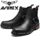 ���ӥ�å��� �֡��� �ǥ��ȥ����䡼 AVIREX DESTROYER AV2710 BLACK ��� ���󥸥˥��֡��� �����ɥ����֡��� ��󥰥֡��� �Х������֡��� �ߥ꥿�꡼�֡��� �׷� �Х�����