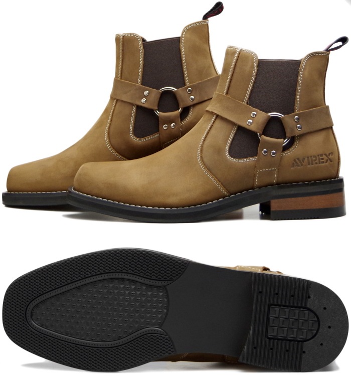 ���ӥ�å��� �֡��� �ǥ��ȥ����䡼 AVIREX DESTROYER AV2710 DARK BROWN ��� ���󥸥˥��֡��� �����ɥ����֡��� ��󥰥֡��� �Х������֡��� �ߥ꥿�꡼�֡��� �׷� �Х�����