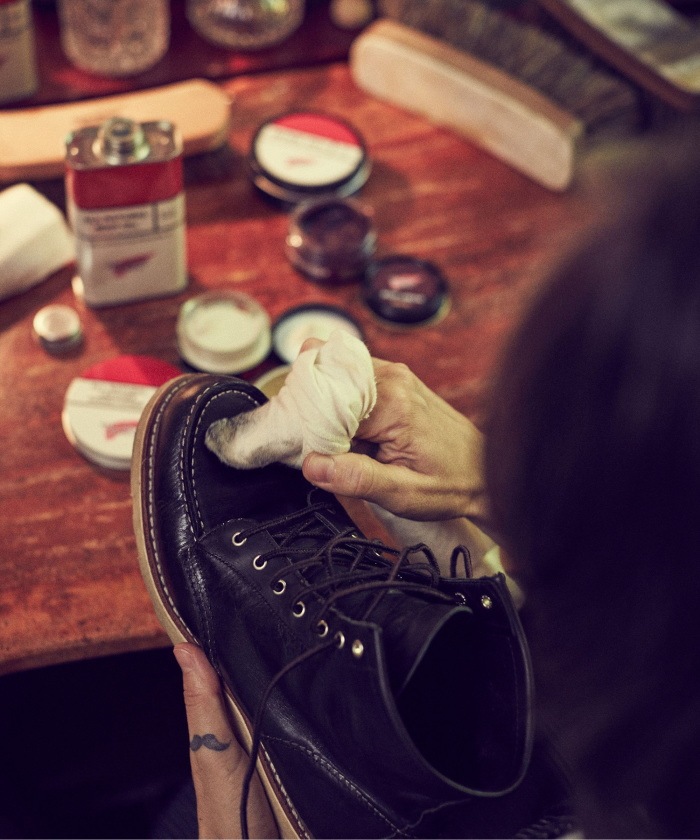 åɥ ֡ѥƥʥ󥹥å ߥ󥯥 ֥饷 쥶ץƥ RED WING   ֡ĥ ѥ