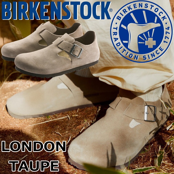 �ӥ륱�󥷥�ȥå� ����ɥ� BIRKENSTOCK LONDON 1010503 �ȡ��� �������� �쥮��顼 �����å�������� ��� ������� �����å� ��ǥ����� ����åݥ� �����ȥɥ� �롼�ॷ�塼�� �ݥ�ȥ����� ������
