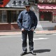 ������&������ ����� ��� Ĺµ Vin&Age TYPE VSL11 CHAMBRAY SHIRT �����֥졼 Ĺµ����� �������� �������������� ��󥺥���� Ĺµ�����֥졼����� ���ᥫ�� �ץ쥼��� ���ե�
