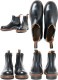 ROLLING DUB TRIO STAN HORSEHIDE BLACK ������󥰥��֥ȥꥪ ������ �ۡ����ϥ��ɥ֥�å� �ۡ����쥶�� �ϳ� ��� �����ɥ����֡��� �����륷���֡��� ����֡��� ��� �֡��� �쥶�� �ܳ� �ץ졼��ȥ� ������ �׷� �����ȥɥ� ������