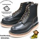 Locking Shoes by FootMonkey ���å��󥰥��塼�� �եåȥ�󥭡� TS-020 �֥�å� PLAIN TOE BOOTS �ץ졼��ȥ��֡��� �졼�����åץ֡��� ����֡��� �ܳ� ��� �֡��� �쥶�� �������֡��� ���
