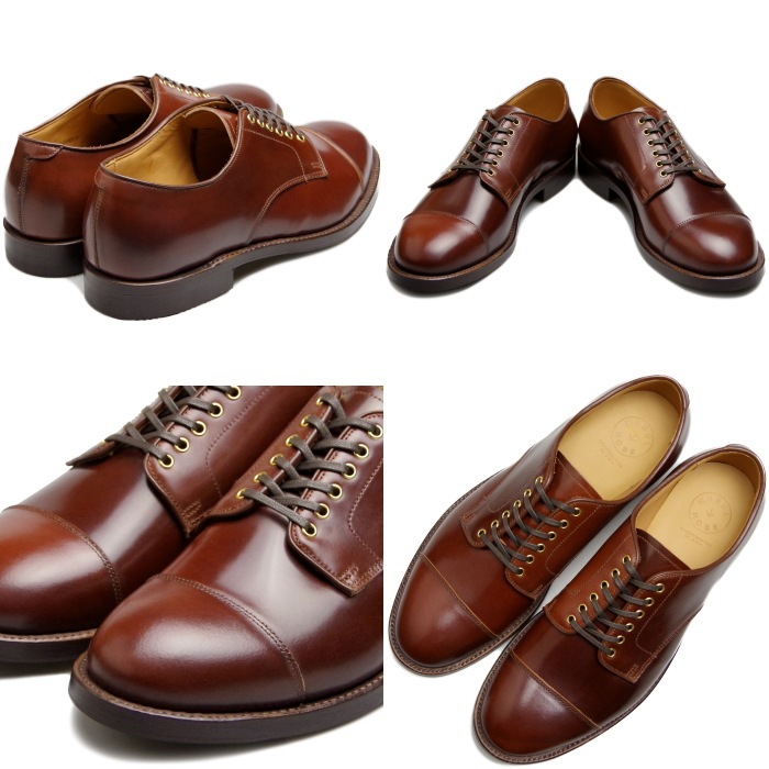 WHEEL ROBE CORDOVAN STRAIGHT TIP BLUCHER ������������� 15073C �����ɥХ� #No.4 ���ȥ졼�ȥ��åץ��塼�� �ӥ��ͥ����塼�� ��� �ܳ� ����åץȥ����塼�� ������ �����ɥ����� �եåȥ�󥭡�����
