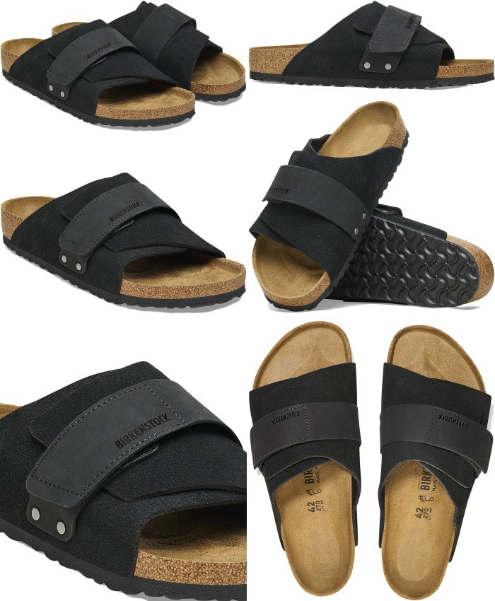 �ӥ륱�󥷥�ȥå� ���祦�� BIRKENSTOCK KYOTO 1022350 �֥�å� �������� ���饤�ɥ������ �����奢�륷�塼�� ��� ������� ��ǥ����� �����ȥɥ� �롼�ॷ�塼�� �ɥ����� ���� ������