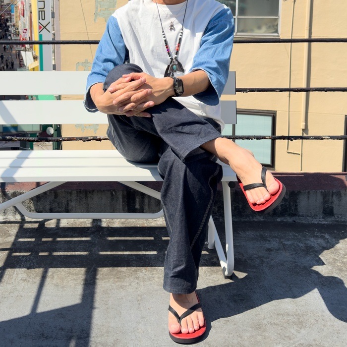 �������ޥ� �٥��եå� THE SANDALMAN BAREFOOT �ӡ���������� ������� ��� �쥶�� �쥶��������� �ȥ󥰥������ �����ȥɥ� LEATHER SANDAL �� ������ �����奢�� �� �� ����ꥫ�� �ƹ���