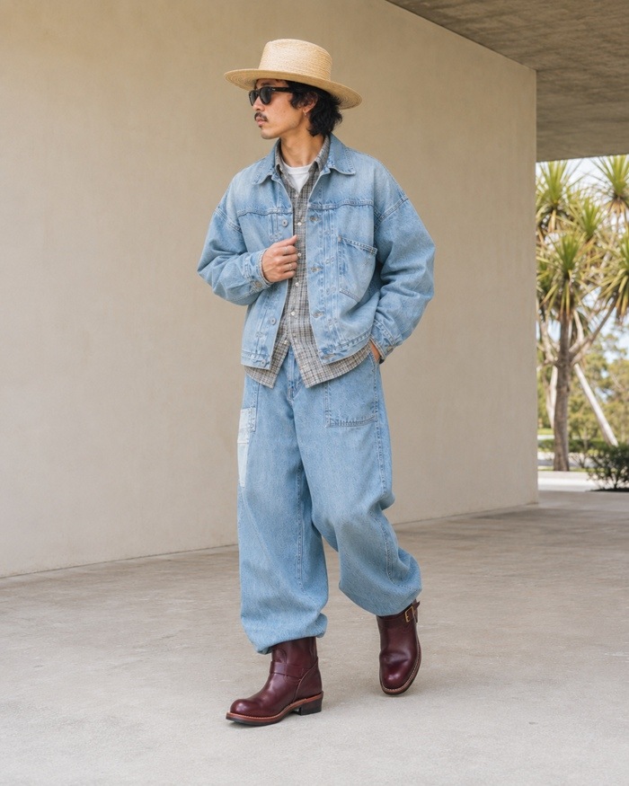Locking Shoes by FootMonkey ���å��󥰥��塼�� �եåȥ�󥭡� TS-021 �磻�� �����२������ ENGINEER BOOTS ���󥸥˥��֡��� ����֡��� �ܳ� ��� ���󥸥˥� �֡��� �쥶�� ��󥺥֡��� ���