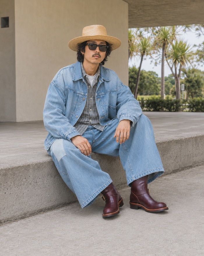 Locking Shoes by FootMonkey ���å��󥰥��塼�� �եåȥ�󥭡� TS-021 �磻�� �����२������ ENGINEER BOOTS ���󥸥˥��֡��� ����֡��� �ܳ� ��� ���󥸥˥� �֡��� �쥶�� ��󥺥֡��� ���