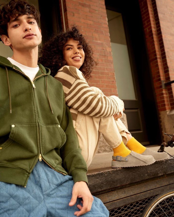 �ӥ륱�󥷥�ȥå� ��ȥ꡼ BIRKENSTOCK LUTRY 1025293 ���졼�ȡ��� �������� �쥮��顼 �����å�������� ��� ������� �����å� ��ǥ����� ����åݥ� �����ȥɥ� �롼�ॷ�塼�� �ݥ�ȥ����� ������