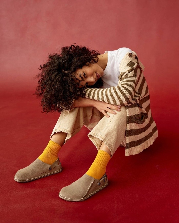 �ӥ륱�󥷥�ȥå� ��ȥ꡼ BIRKENSTOCK LUTRY 1025293 ���졼�ȡ��� �������� �쥮��顼 �����å�������� ��� ������� �����å� ��ǥ����� ����åݥ� �����ȥɥ� �롼�ॷ�塼�� �ݥ�ȥ����� ������