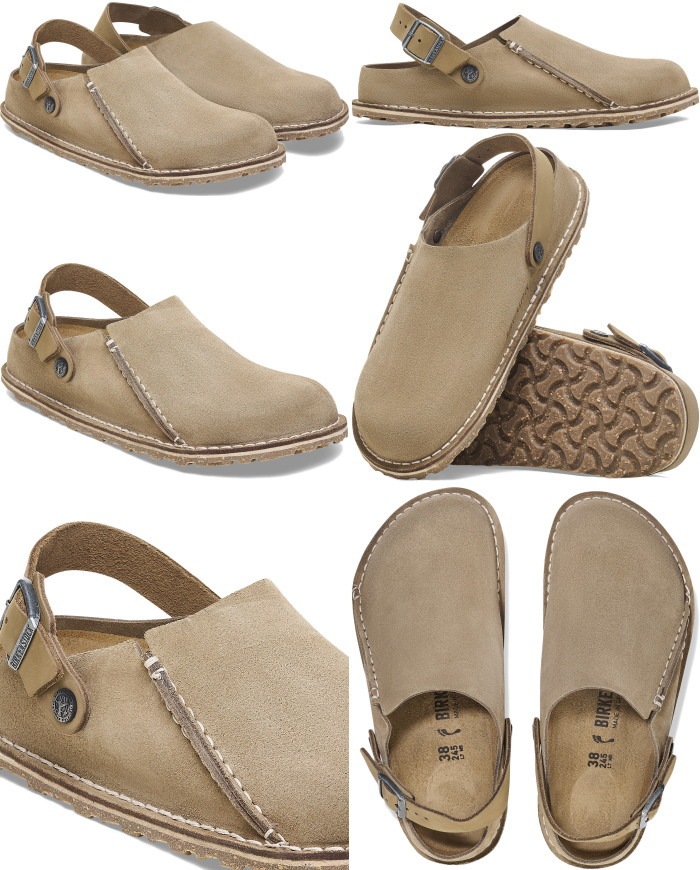�ӥ륱�󥷥�ȥå� ��ȥ꡼ BIRKENSTOCK LUTRY 1025293 ���졼�ȡ��� �������� �쥮��顼 �����å�������� ��� ������� �����å� ��ǥ����� ����åݥ� �����ȥɥ� �롼�ॷ�塼�� �ݥ�ȥ����� ������