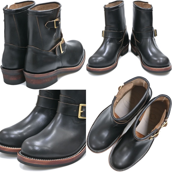 Locking Shoes by FootMonkey ���å��󥰥��塼�� �եåȥ�󥭡� TS-023 �֥�å� �����२������ SHORT ENGINEER BOOTS ���硼�ȥ��󥸥˥��֡��� ����֡��� �ܳ� ��� ���󥸥˥� �֡��� �쥶��